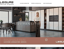 Tablet Screenshot of leisureturkiye.com